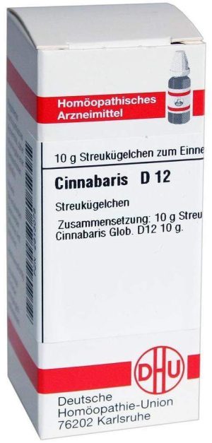 DHU Cinnabaris D12 10 g Globuli