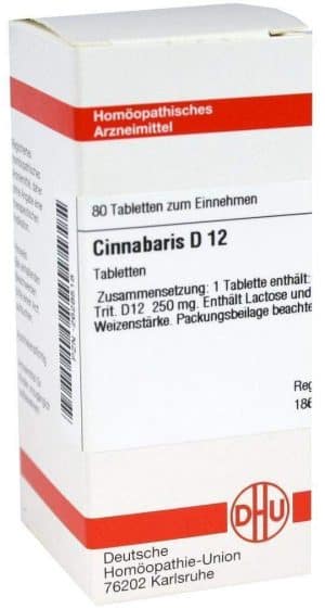 DHU Cinnabaris D12 Tabletten