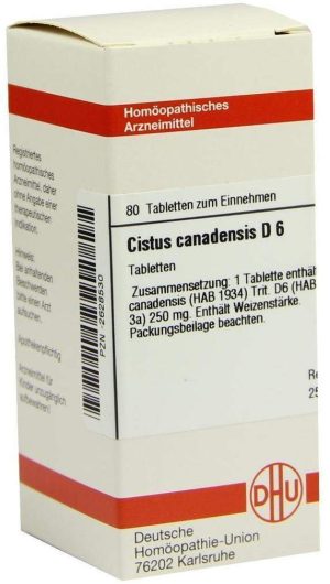 DHU Cistus canadensis D6 80 Tabletten