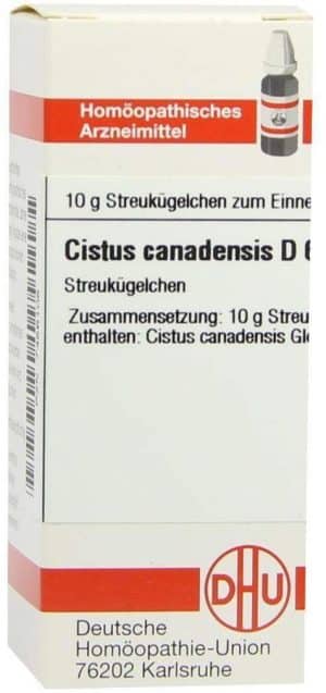 DHU Cistus canadensis D6 Globuli