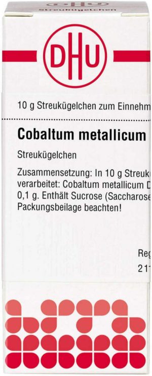 DHU Cobaltum metallicum D12 Globuli 10 g