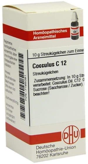DHU Cocculus C12 10 g Globuli