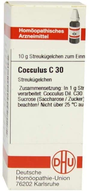 DHU Cocculus C30 10 g Globuli