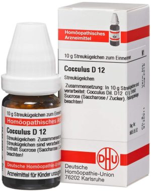 DHU Cocculus D12 10 g Globuli