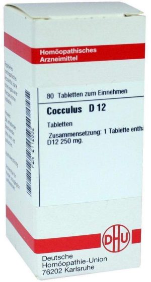 DHU Cocculus D12 80 Tabletten
