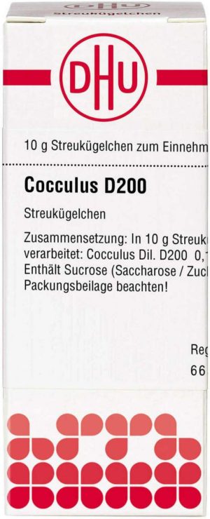 DHU Cocculus D200 Globuli 10 g