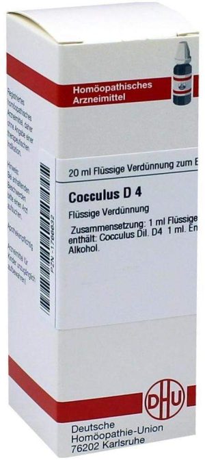 DHU Cocculus D4 20 ml Dilution