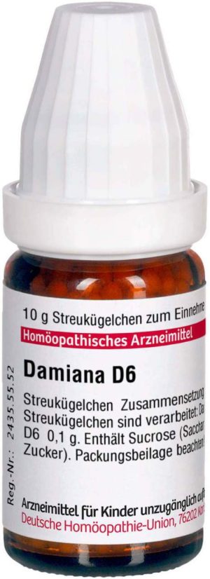 DHU Damiana D6 10 g Globuli