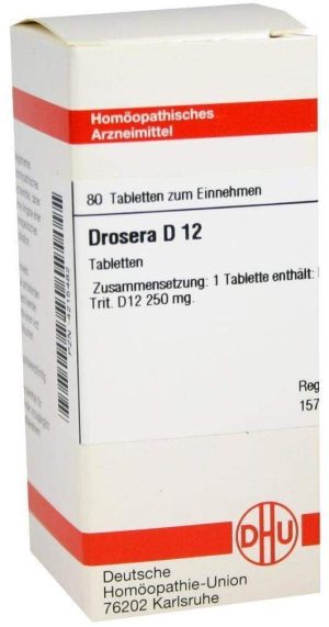 DHU Drosera D12 80 Tabletten