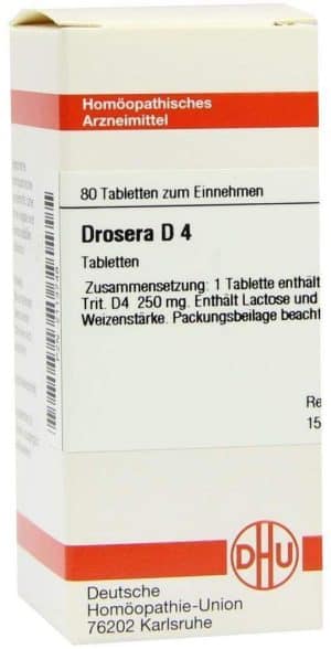 DHU Drosera D4 80 Tabletten