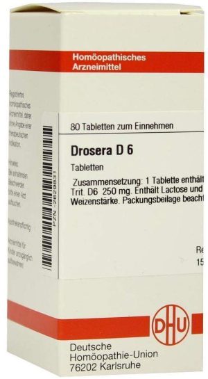 DHU Drosera D6 80 Tabletten
