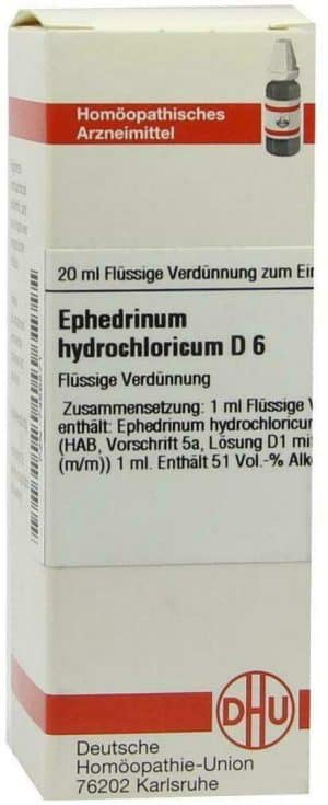 DHU Ephedrinum hydrochloricum D6 Dilution