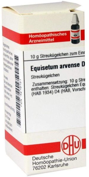 DHU Equisetum arvense D4 Globuli 10 g