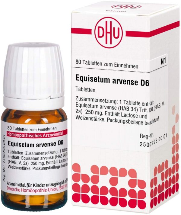 DHU Equisetum arvense D6 80 Tabletten
