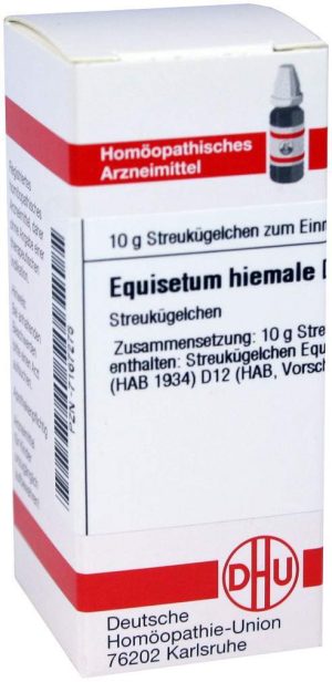 DHU Equisetum hiemale D12 Globuli