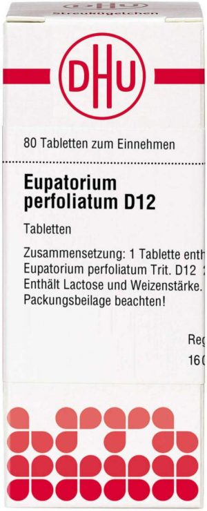 DHU Eupatorium perfoliatum D12 80 Tabletten