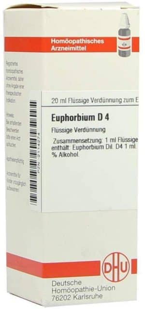 DHU Euphorbium D4 Dilution