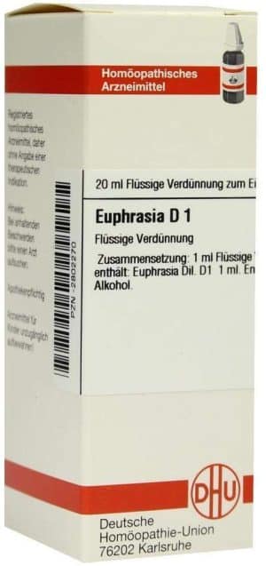 DHU Euphrasia D1 Dilution 20 ml