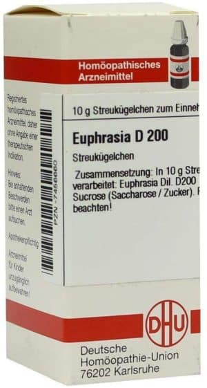 DHU Euphrasia D200 Globuli
