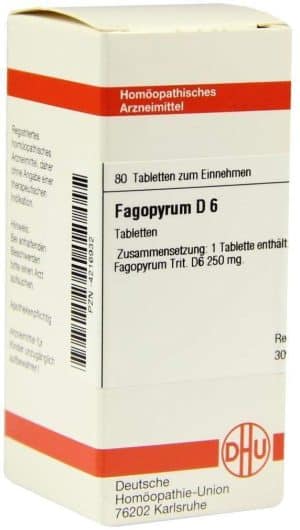 DHU Fagopyrum D6 80 Tabletten
