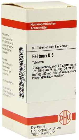 DHU Fel Tauri D6 Tabletten