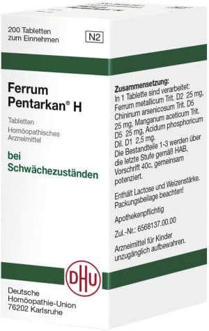 DHU Ferrum Pentarkan H Tabletten