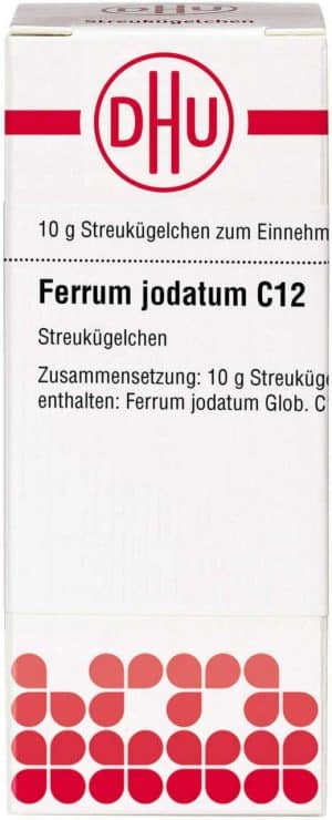 DHU Ferrum jodatum C12 Globuli 10 g