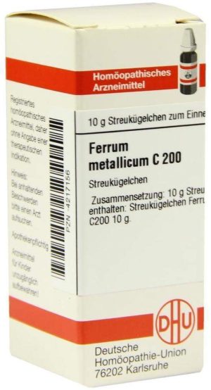 DHU Ferrum metallicum C200 Globuli