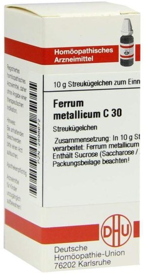 DHU Ferrum metallicum C30 Globuli