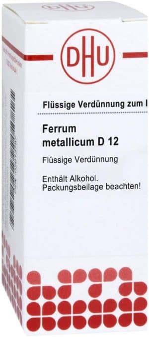 DHU Ferrum metallicum D12 Dilution