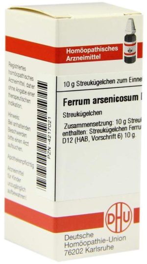 DHU Ferrum metallicum D12 Globuli