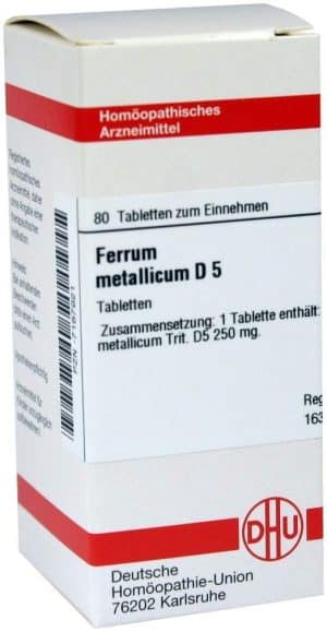 DHU Ferrum metallicum D5 Tabletten