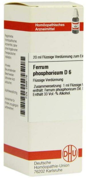 DHU Ferrum phosphoricum D6 20 ml Dilution