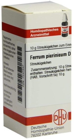 DHU Ferrum picrinicum D12 10 g Globuli