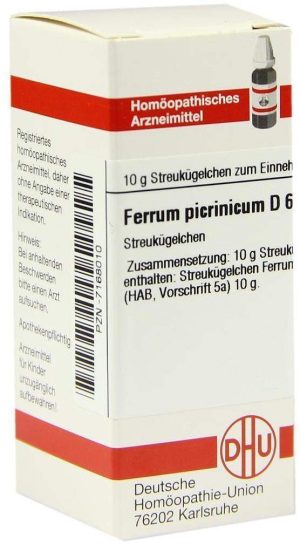 DHU Ferrum picrinicum D6 Globuli