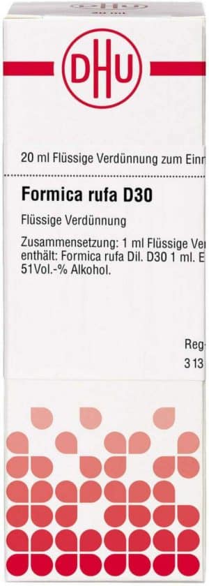 DHU Formica rufa D30 Dilution 20 ml