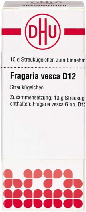 DHU Fragaria vesca D12 Globuli 10 g