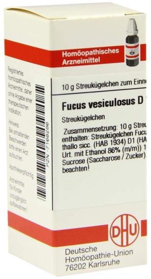 DHU Fucus vesiculosus D1 Globuli