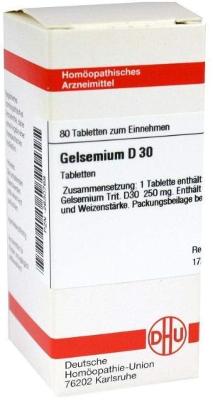 DHU Gelsemium D30 80 Tabletten