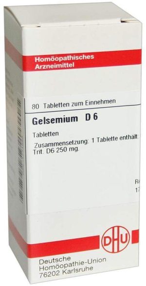 DHU Gelsemium D6 80 Tabletten