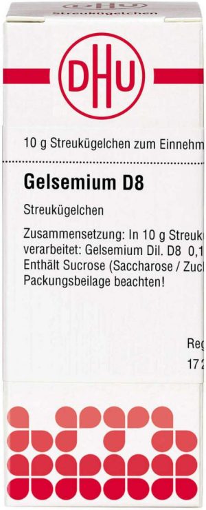 DHU Gelsemium D8 Globuli 10 g