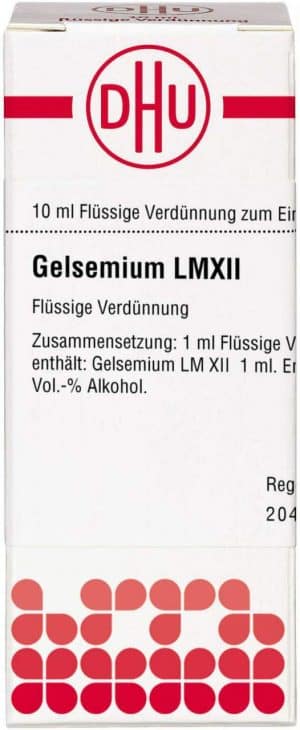 DHU Gelsemium LMXII Dilution 10 ml