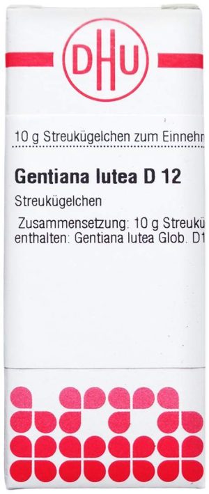 DHU Gentiana lutea D12 Globuli 10 g