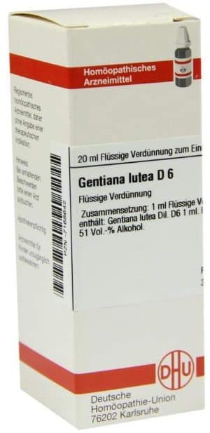 DHU Gentiana lutea D6 Dilution