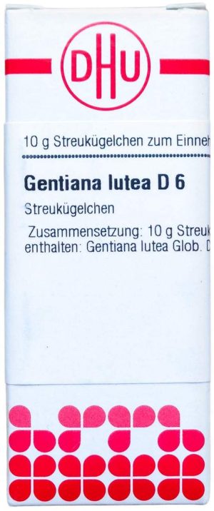 DHU Gentiana lutea D6 Globuli 10 g