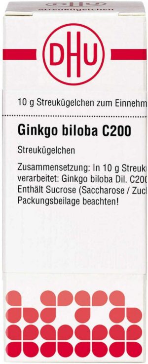 DHU Ginkgo biloba C200 Globuli 10 g