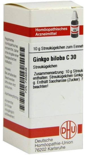DHU Ginkgo biloba C30 10 g Globuli
