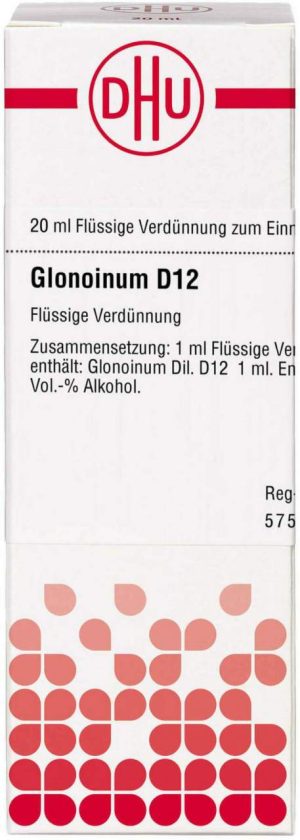 DHU Glonoinum D12 20 ml Dilution