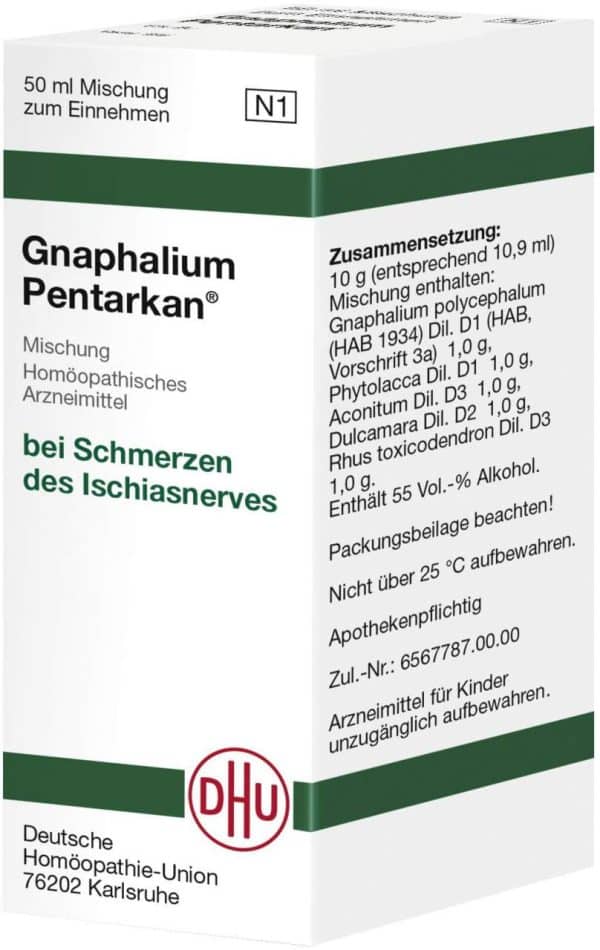 DHU Gnaphalium Pentarkan Liquidum 50 ml