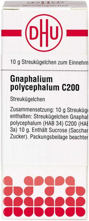 DHU Gnaphalium polycephalum C200 Globuli